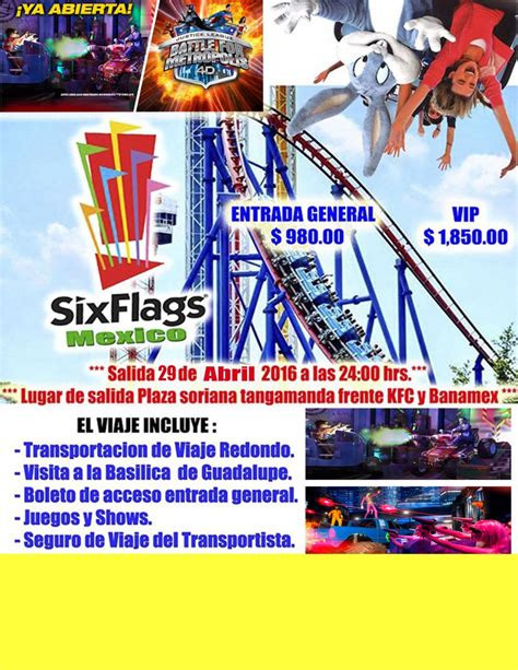 six flags mexico boletos.